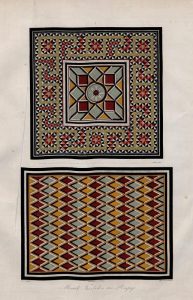 Геометрические мозаики древнего Помпеи