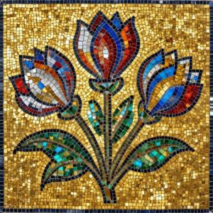 Мозаика «Магнолии» в византийском стиле