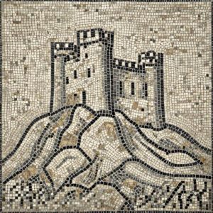 Ancient Castle Mosaic Art – Opus Tessellatum