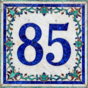 Флорентийская мозаика: Номер дома 85 на заказ