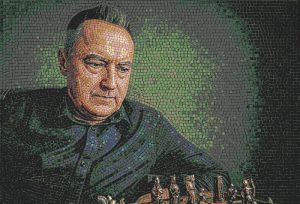 Мозаичный портрет шахматиста | Мозаика MELTI