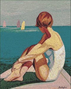 Мозаика «Отдых на берегу» — MELTI