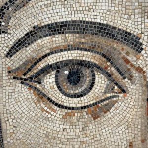 Handcrafted Mosaic Eye Art – Opus Tessellatum