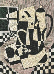 Кубистическая мозаика «Абстрактный натюрморт»