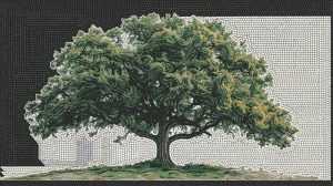 Мозаика «Величественное дерево» | MELTI