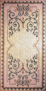 Классическая мозаика с витиеватыми узорами MELTI