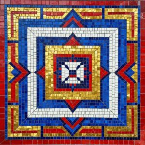 Советская геометрическая мозаика – Орнамент