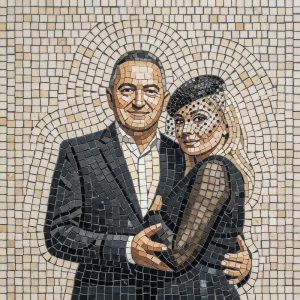 Классическая мозаика любви