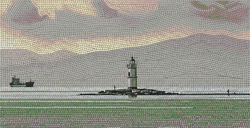 Мозаика Мелти: Лучший вечерний пейзаж