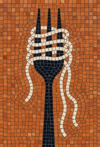 Мозаика «Паста» — Современный декор для кухни