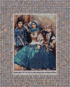 Mosaic Portrait of Abubekru-Bekov and Children