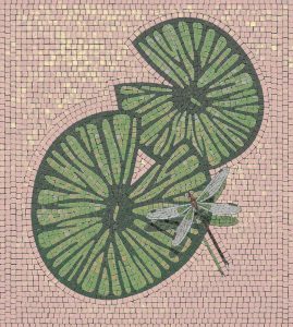 Мозаика «Стрекоза на кувшинках»