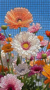 Классический Мозаичный Средний Модуль 100×100 см