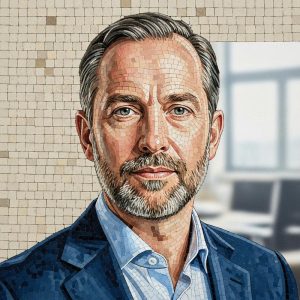 Классическая мозаика портрет мужчины 30×30 см