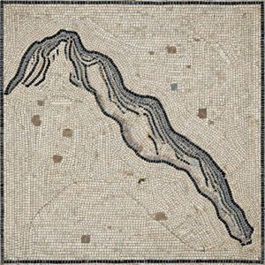 Aerial Mountain Range Mosaic – Opus Tessellatum