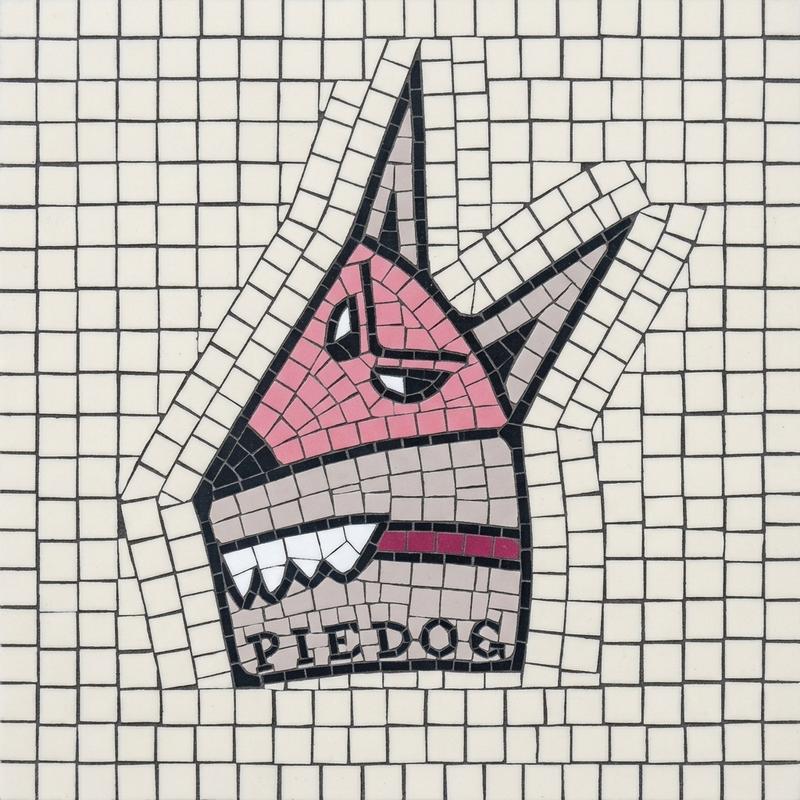 PIEDOG Mosaic Art — Modern Canine Portrait