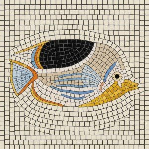 Мозаика «Стилизованная рыбка» — Современное искусство