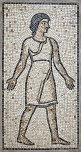 Ancient Figure Mosaic – Opus Tessellatum Art