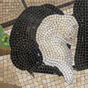 Мозаика «Спящий кот» — Классический стиль