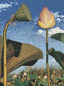 Мозаика «Цветы Лотоса» — Природа в деталях