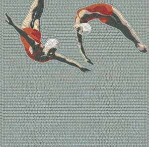 Мозаика MELTI: Грация Плывущих Синхронисток