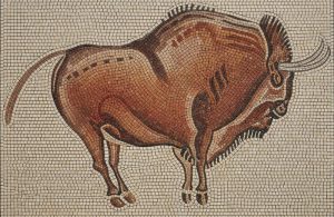 Мозаика «Могучий Бык» в классическом стиле