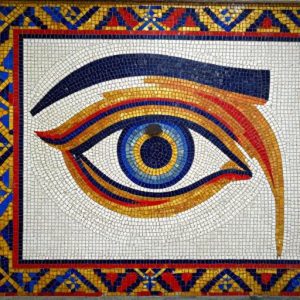 Soviet Mosaic ‘The Eye’ – Bold Symbolic Art