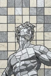 Классическая AI Мозаика: Динамичный Портрет