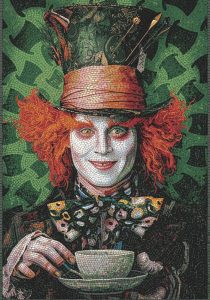 Мозаика Безумный Шляпник — Декор для интерьера