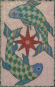 Мозаика Мелкий модуль: игривый морской обитатель