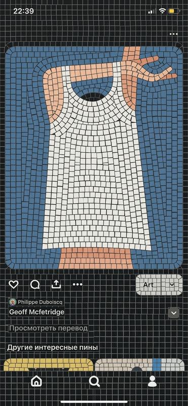 Классический мозаичный портрет