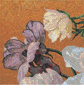 MELTI Mosaic Floral Art – 60×61 cm