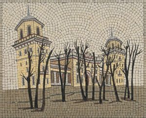 Классический мозаичный стиль исторического здания