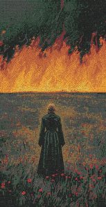 Мелкий модуль: Мозаика с огненным небом