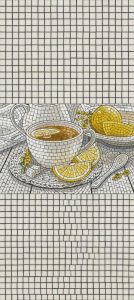 Классический мозаичный пейзаж чая