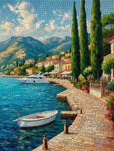 Мозаичное побережье: уютный порт и средиземноморский городок