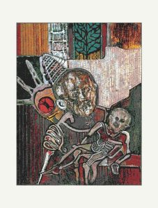 Сюрреалистическая мозаика MELTI: Две фигуры