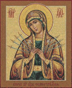 Мозаика «Семь Скорбей Пресвятой Богородицы»