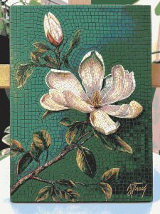 Мозаика «Белая Магнолия» — Искусство MELTI