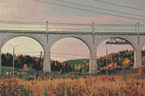 Мозаика «Осенний виадук» — Искусство MELTI