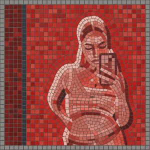 Мозаика «Красное селфи»