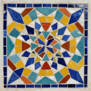 Трэнкадис Мозаика: Орнамент и Геометрия, 100×100 см