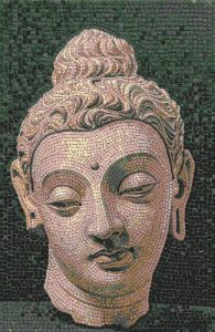 Buddha Mosaic Art – Serenity and Inner Peace