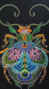 Мозаика «Мистический Жук» — Декоративное Искусство