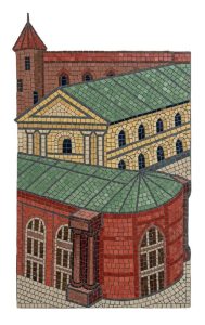 Мозаика «Классическая архитектура»