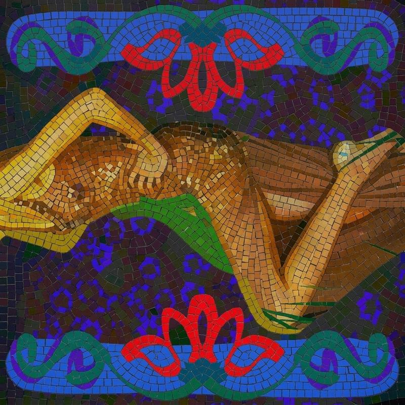 Классический мозаичный портрет