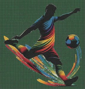 Мозаика «Энергия футбола»
