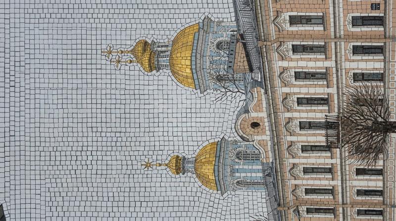 Золотые двери церкви