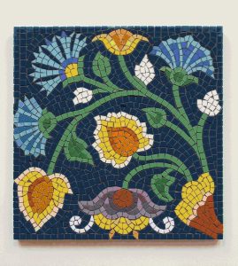 Vibrant Floral Mosaic Art – Nature’s Harmony