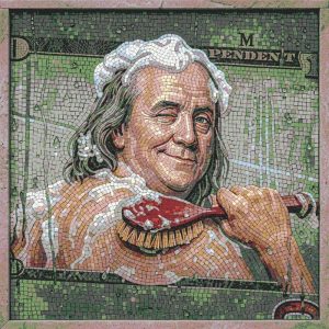 Benjamin Franklin Bath Mosaic Art – MELTI